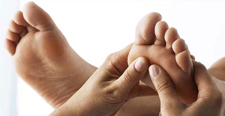 reflexology treatment