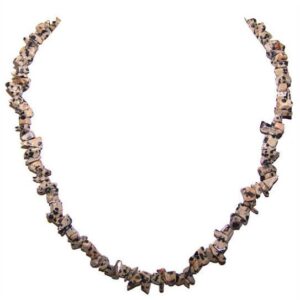 Dalmatian Jasper Chip Necklace