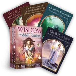 WISDOM OF THE HIDDEN REALMS ORACLE CARDS BY COLETTE BARON-REID