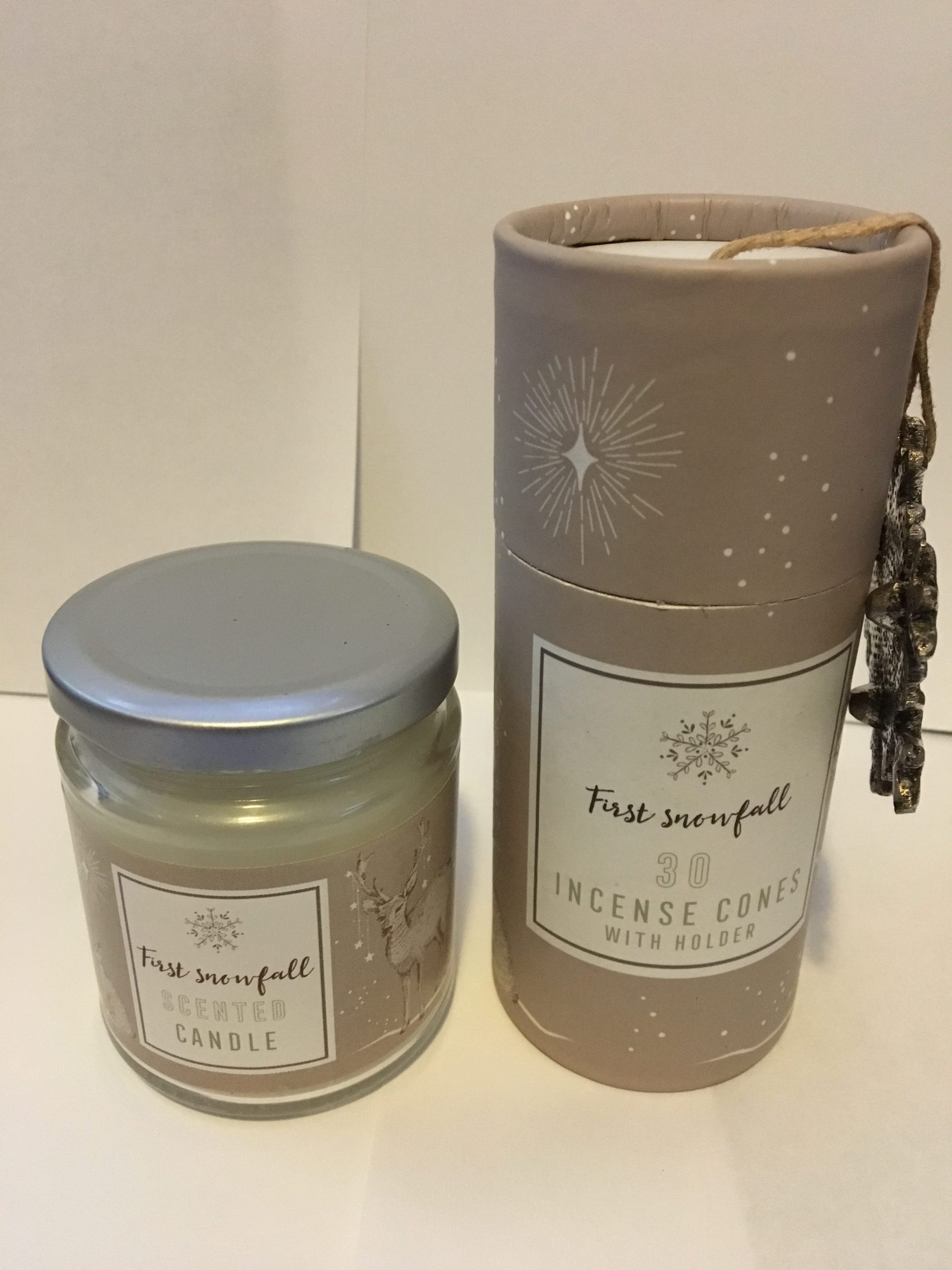 first snowfall incense set