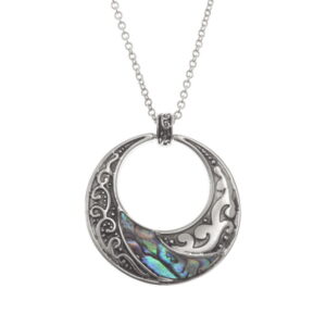 Tide Jewellery Paua Shell Doughnut Necklace