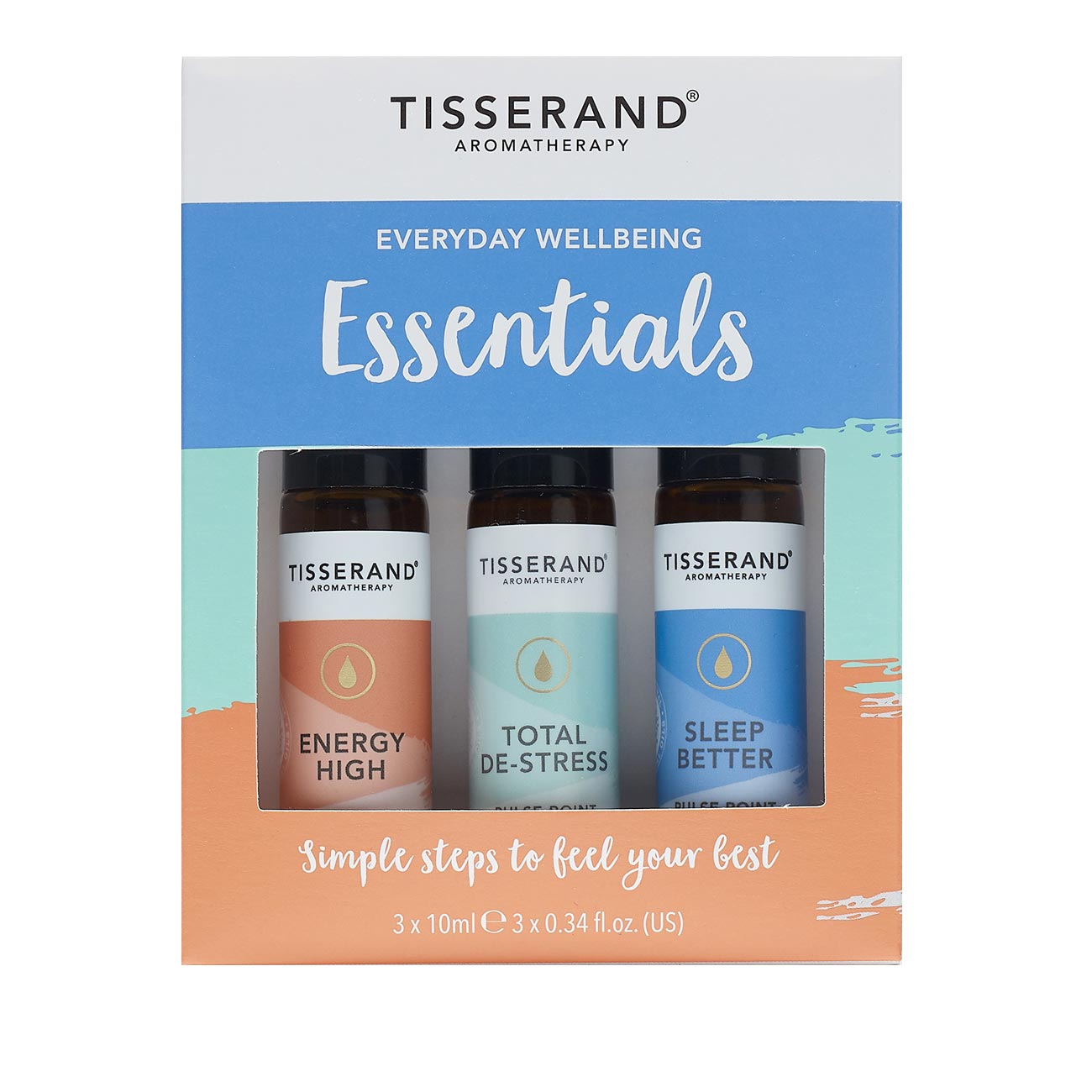 Tisserand Everyday Wellbeing Essentials Roller Ball Kit